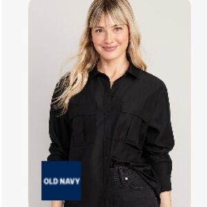Old Navy button down utility shirt